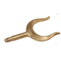 BRASS RIBBED HORN OARLOCK 2" - 1/2