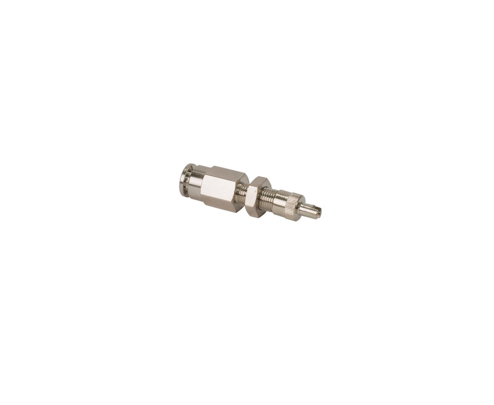 DOT INFLATION VALVE(FOR 1/4 AIR LINE) PTC STYLENICKEL PLATED(2 PCS)DOT APPROVED