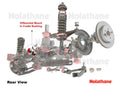 Nolathane REV203.0000 Differential Mount Bushing; fits Subaru Impreza 08-19