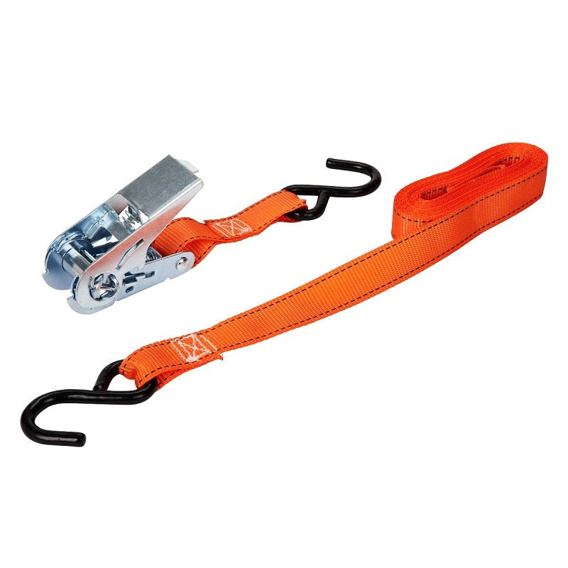 10FT X 1IN RATCHET TIEDOWN 300 LBS. WLL (900 LBS. BREAK STRENGTH) 4 PACK