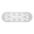 LED B/U;6'OVAL;LIGHTGUIDE;PL3;POLY