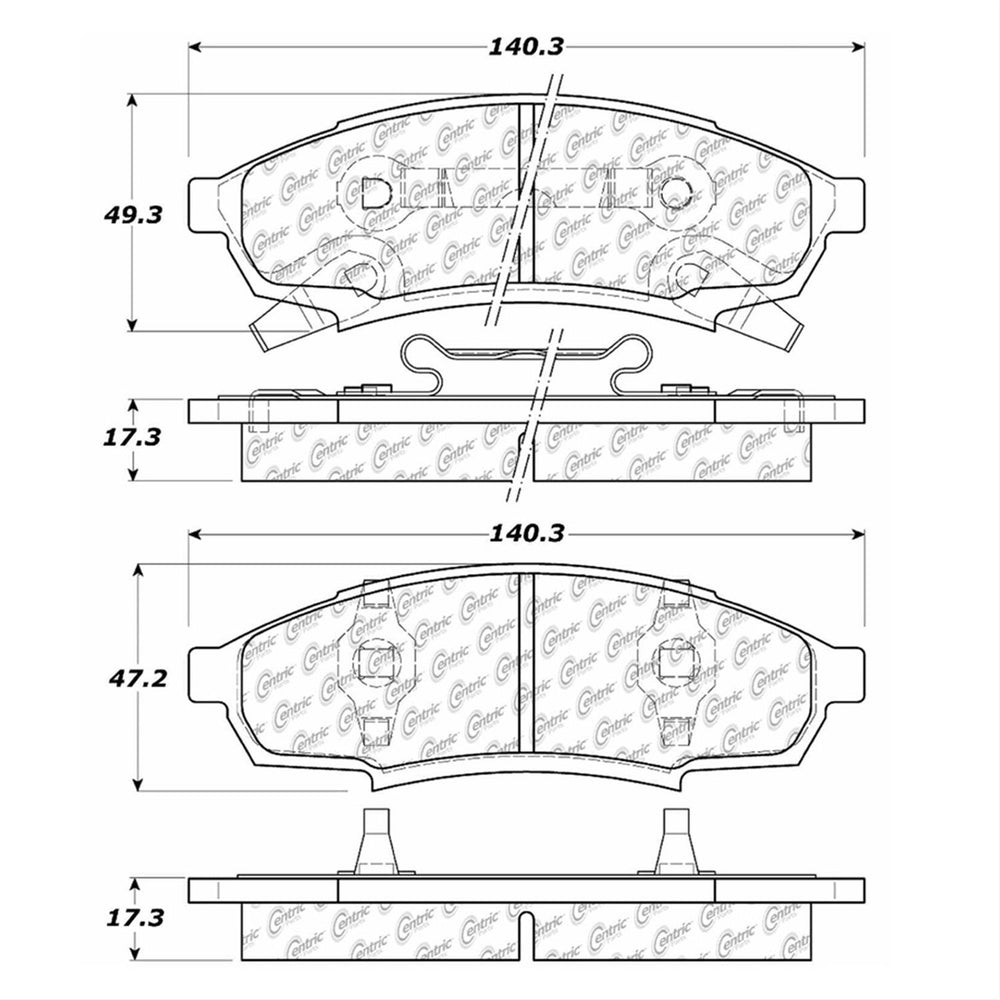 C-TEK Ceramic Brake Pads