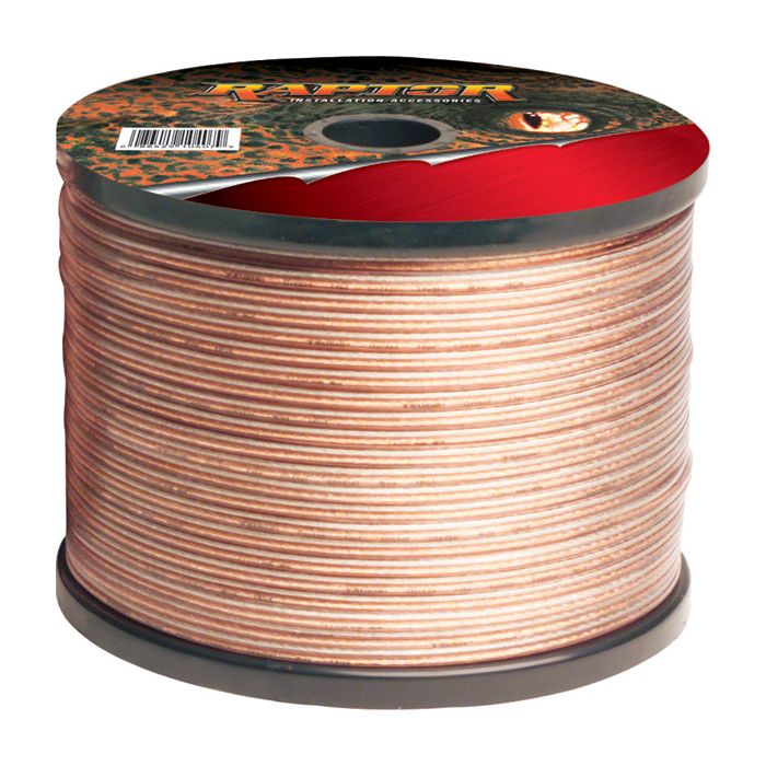 SPEAKER WIRE 14GA CLEAR 50FT - VICE SERIES