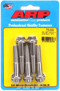 ARP 3/8 in.-24 RH Thread, 2.00 in 12 Point SS 300 Bolts - Set of 5