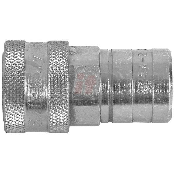 COUPLER,FEMALE HALF 1/4IN NPT,POPPE