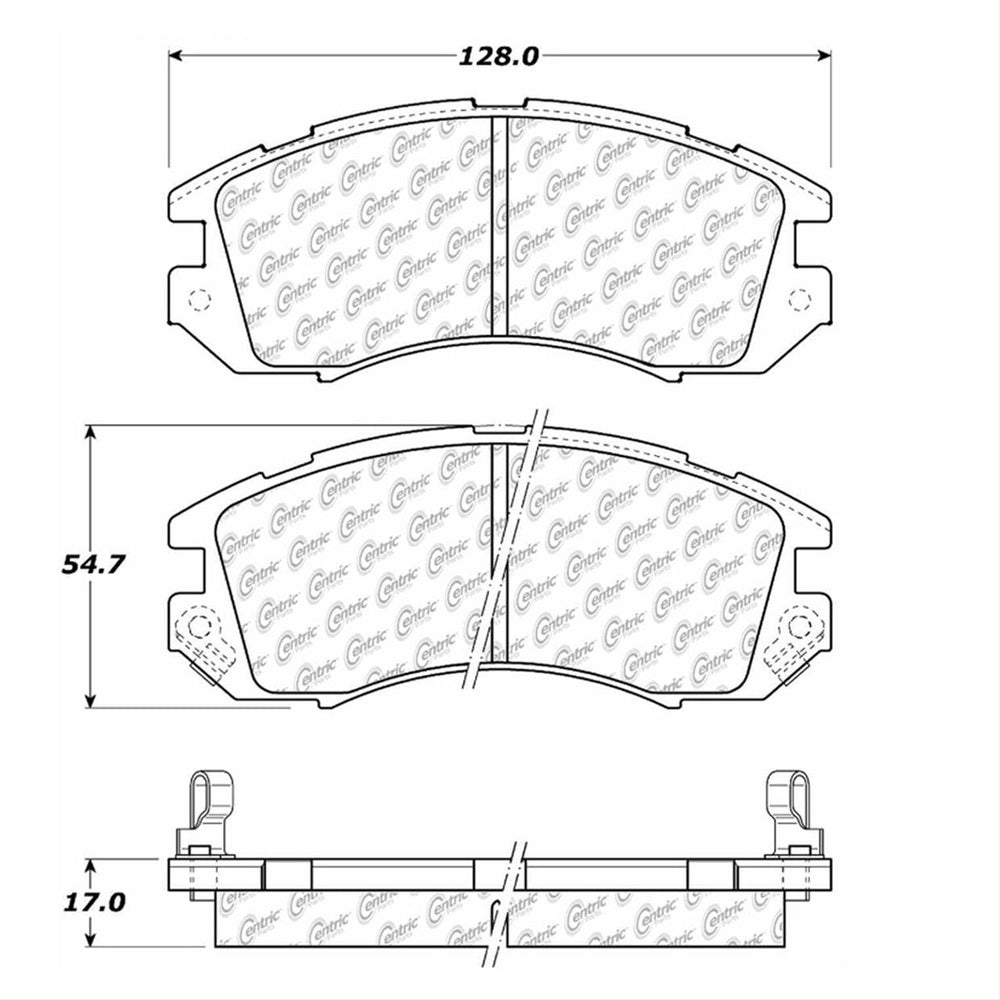 C-TEK Ceramic Brake Pads