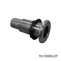 1 1/2IN STRAIGHT BARBED EXTRA LONG THRUHULL CHROME PLATED