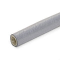 Heat Sleeve 1/2 Inch x 3 Foot Braided Fiberglass 500-2200 Degree F Silver Thermo Tec