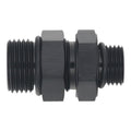 DeatschWerks 6AN ORB Male to 8AN ORB Male Swivel Adapter - Anodized DW Titanium