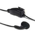 (2021 KENWOOD KHS26) EARBUD HEADSET WITH CLIPON PTT BUTTON/MIC FOR NX1000 SERIES & POCKET RADIOS