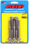 ARP 3/8 in.-16 RH Thread, 3.000 in Hex Head Bolts - Set of 5