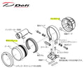 Defi DF BACK CASE SET FOR BF TACHO