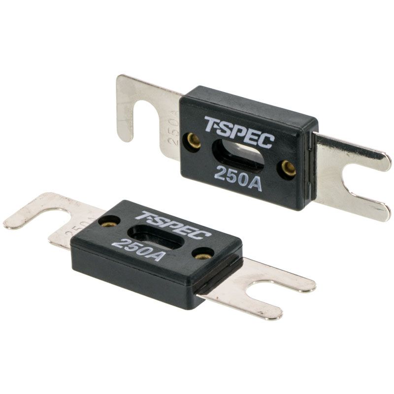 250 AMP ANL FUSES NICKEL PLATED10 PK V8 SERIES