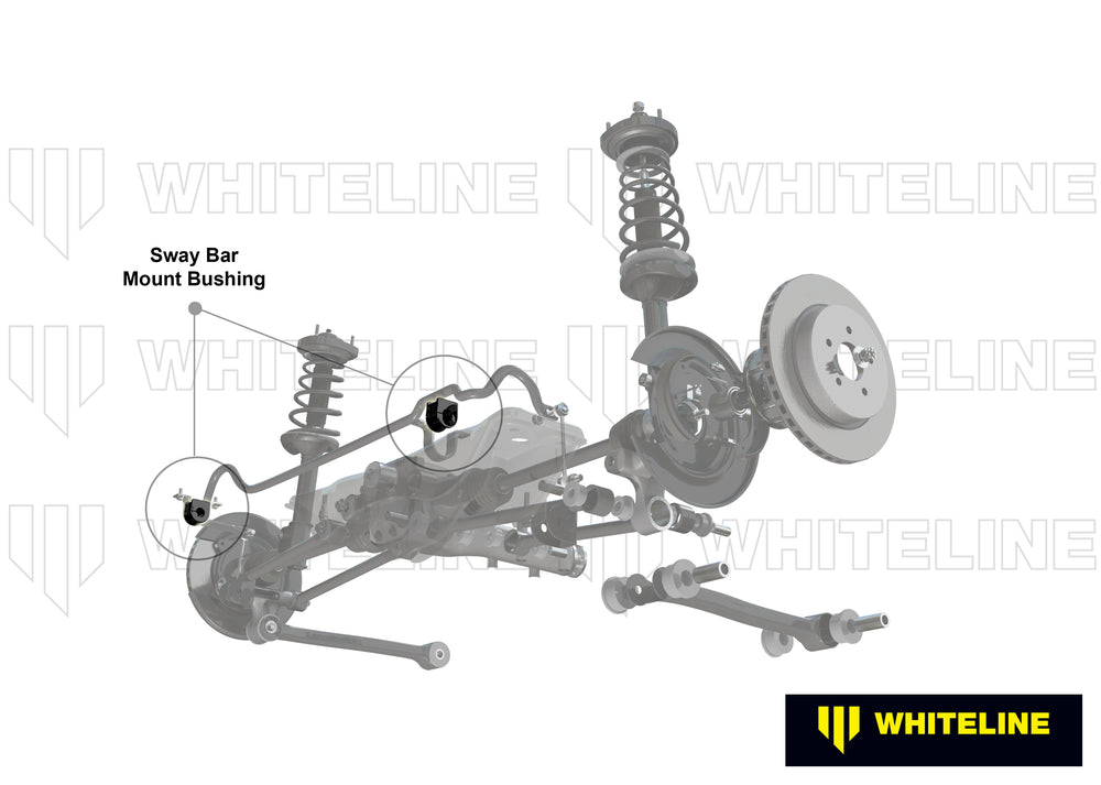 SWAY BAR MOUNT BUSHING REAR
