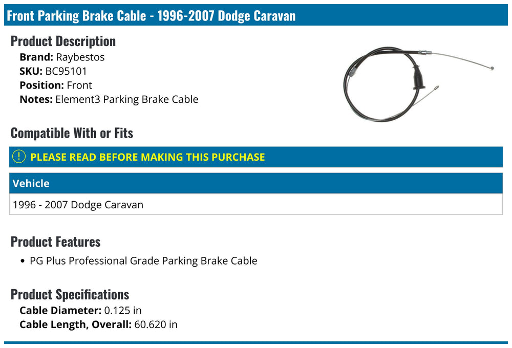 BRAKE CABLE