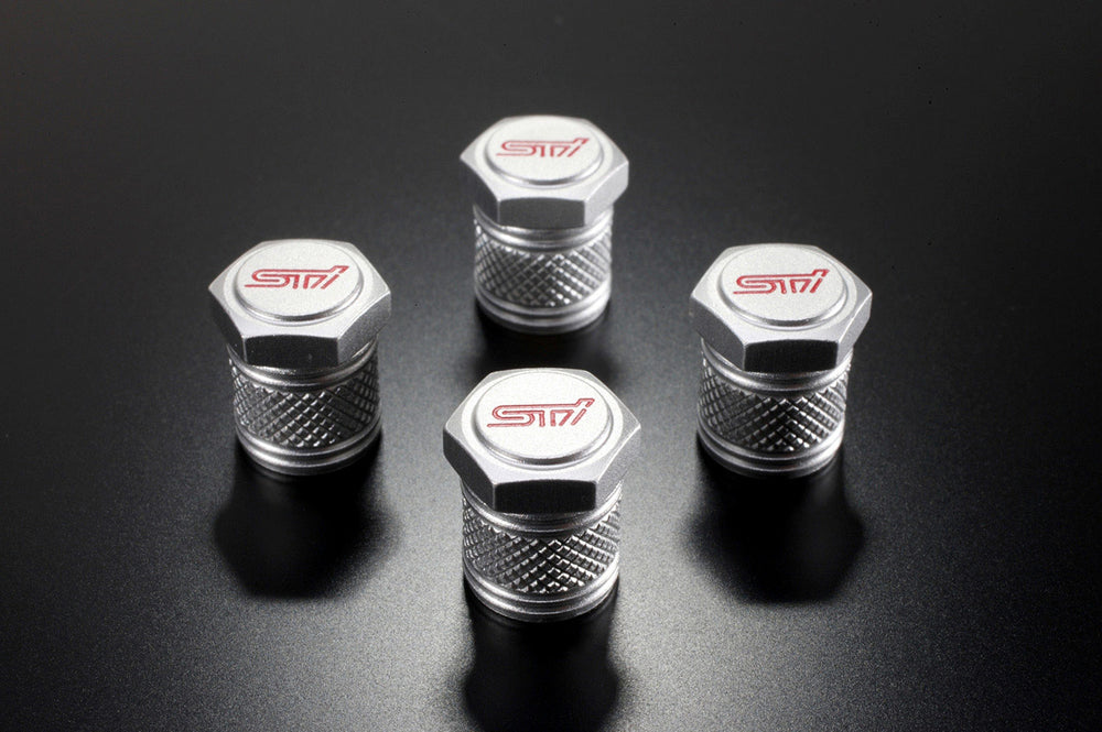 STI JDM Valve Stem Caps Universal