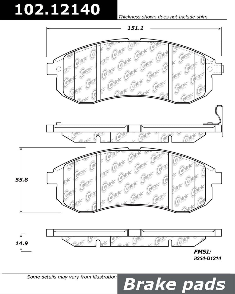 C-TEK Semi-Metallic Brake