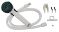 BATHROOM DIVERTER FAUCET 4IN 2 LEVER 1/4 TURN PLASTIC WHITE