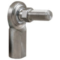 QA1 G Series 2-Pc Rod End - Female/Right Hand - .375in Bore x 3/8-24 w/Stud - Stainless Steel w/PTFE