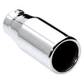 4.00INX8.50IN ALL STAINLESS RESONATED SS EXHAUST TIP 2.25IN ID / 4.00IN OD