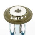 NRG Fender Washer Kit w/Rivets For Plastic (Titanium) - Set of 10
