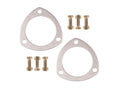 Collector Gaskets Solid Aluminum Fits 2-1/2 Inch Diameter 3-Bolt Round Header Collectors Mr Gasket