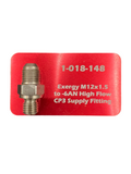 Exergy M12x1.5 to -6an High Flow CP3 Supply Fitting