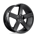 DUB FLAT GLOSS BLACK 4.5" O-RING CA