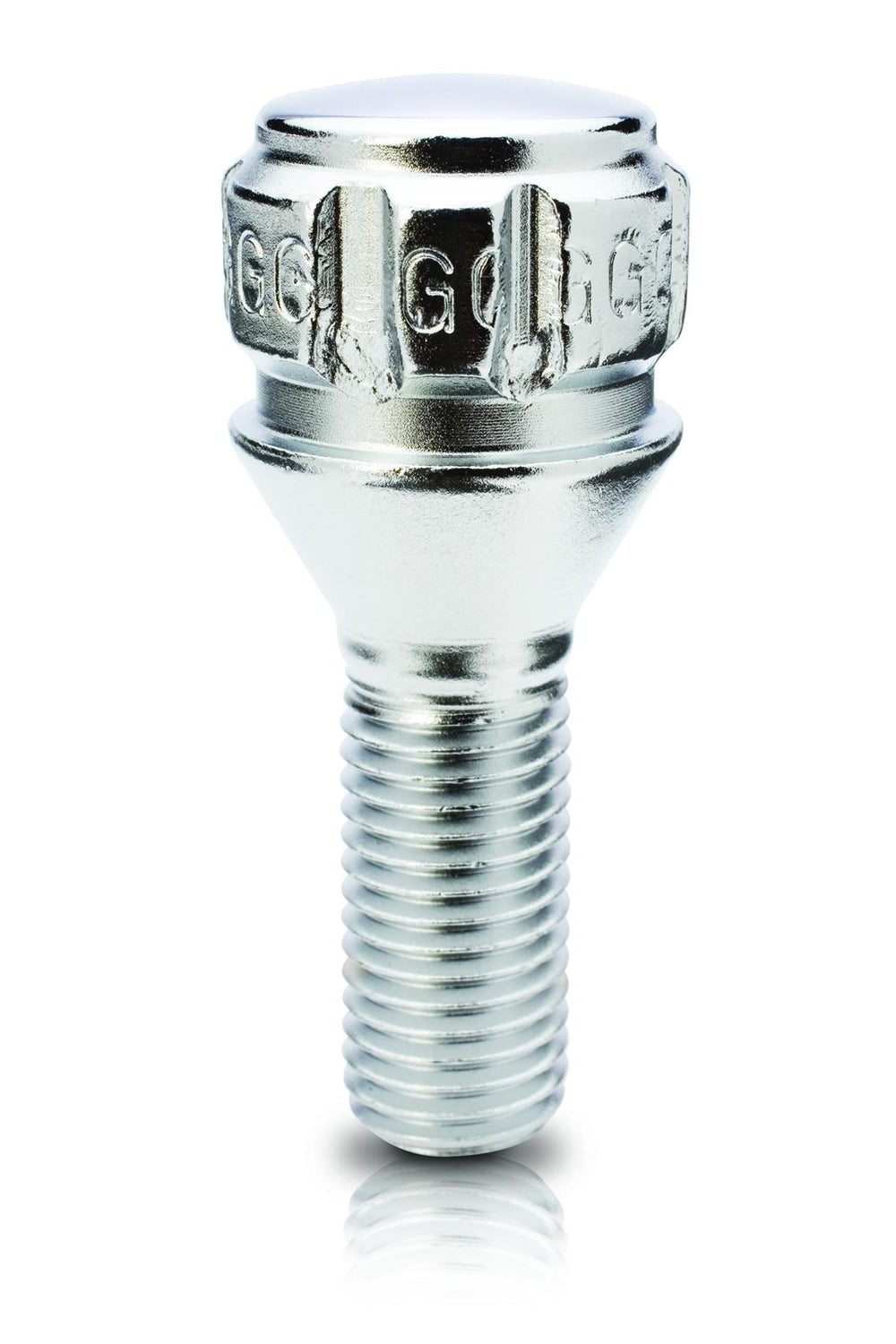 Gorilla LUG BOLT LOCK CONE 12-1.50 CHR 28MM