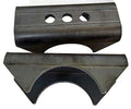 LEAF SPRING PERCHES 3 1/4 TUBE 2 1/2 SPRING 6 LONG
