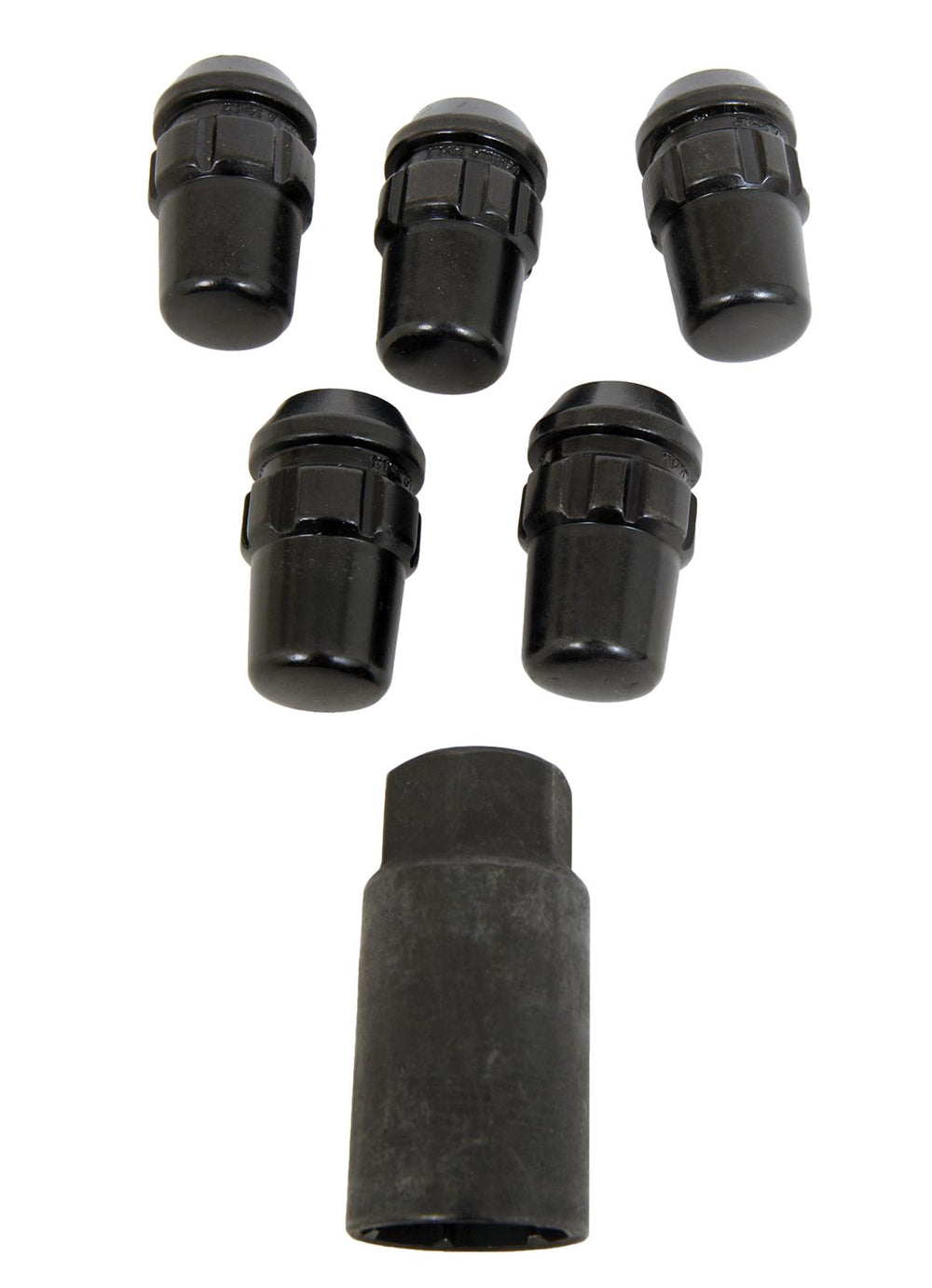Gorilla GORILLA LOCK ACORN 14-1.50 BLK 5PK