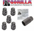 Gorilla GORILLA LOCK ACORN 14-1.50 BLK 5PK
