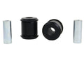 Leading arm - to chassis bushing 2 Bushings 2 Tubes Grease