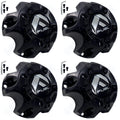 FUEL 5X4.5/5X5.0 CAP-GLOSS BLACK
