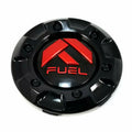 FUEL 8 BAR SHORT CAP-GL-BLK RED LOG