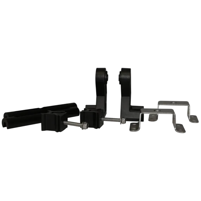 REPLACEMENT MOUNTING HARDWARE SMALL PEDESTAL & SURFACE USED WITH SINGLE ROW 5W UTILITY BARS