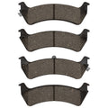 R1 95-02 Mercury Mountaineer Rear Semi Met Brake Pads