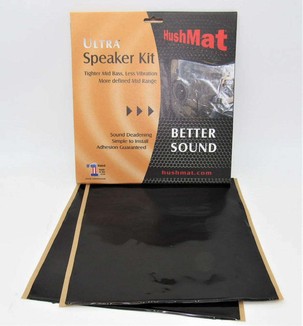 ULTRA SPEAKER KIT W/ 2 BLACK SHEETS OF 10X10IN 1.4 SQ FT
