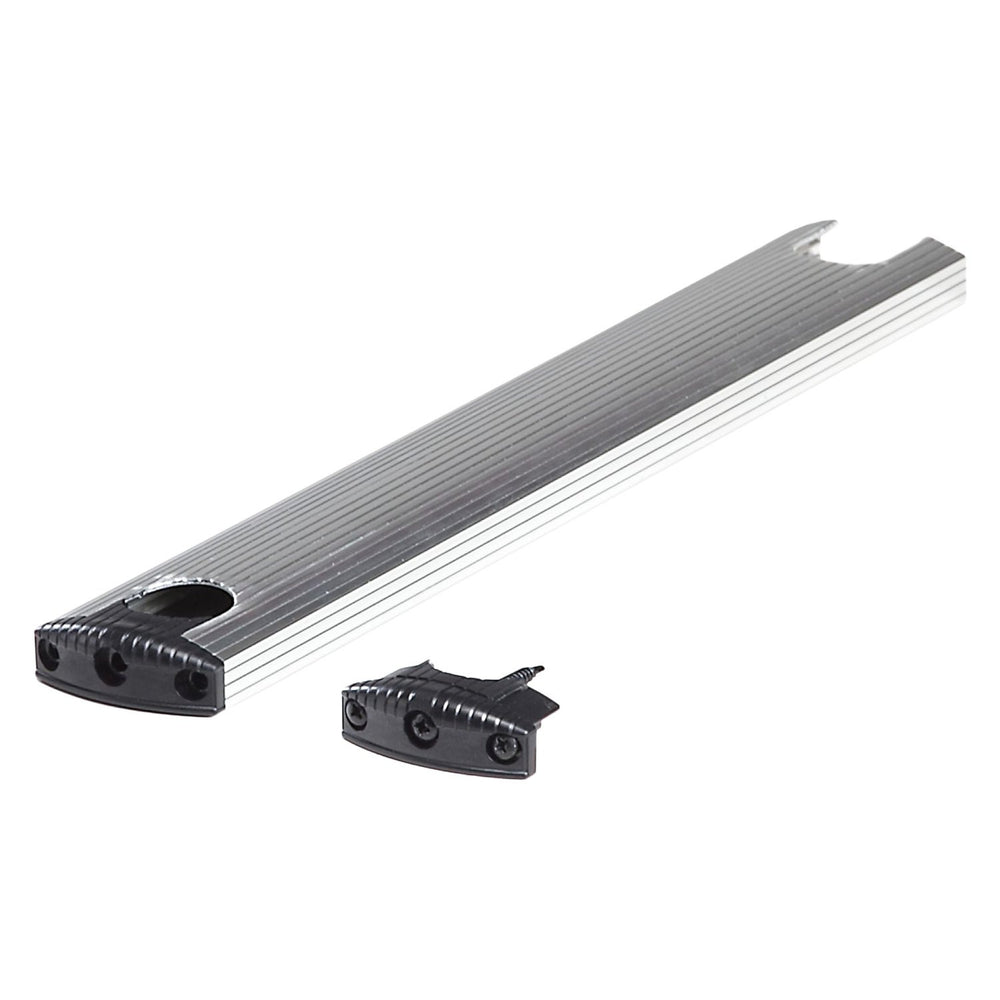 ALUMINUM TREAD W/END CAPS & SCREWS