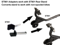 Vortex Racing Rear Stand Conversion for No Spools