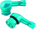 BikeMaster Valve Stem 2/Piece Pack Blue