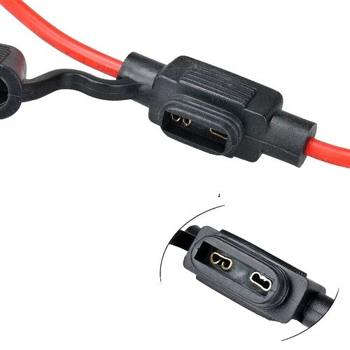 ATC FUSE HOLDER WITH COVER 10 GAUGE PACKAGE OF 10