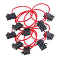 ATC FUSE HOLDER WITH COVER 10 GAUGE PACKAGE OF 10