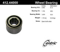 STANDARD BALL BEARING