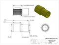 TUBE END 1 1/2X.120X112
