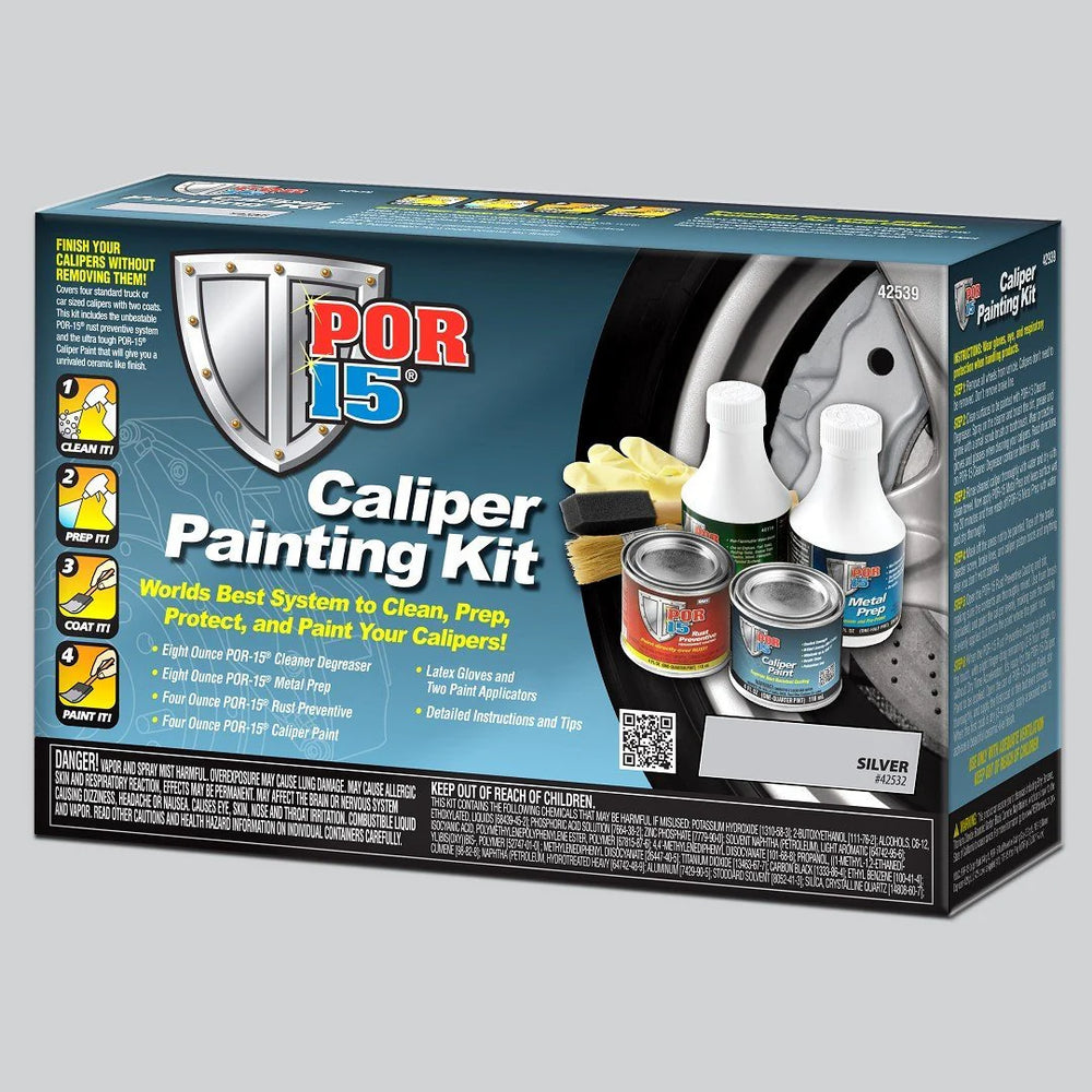 POR-15 silver auto part