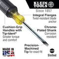 SCREWDRIVER SET MINI SLOTTED AND PHILLIPS 4PIECE