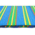 HANDY MAT W/STRAP BLUE/GREEN STRIPES 72INX108IN BILINGUAL
