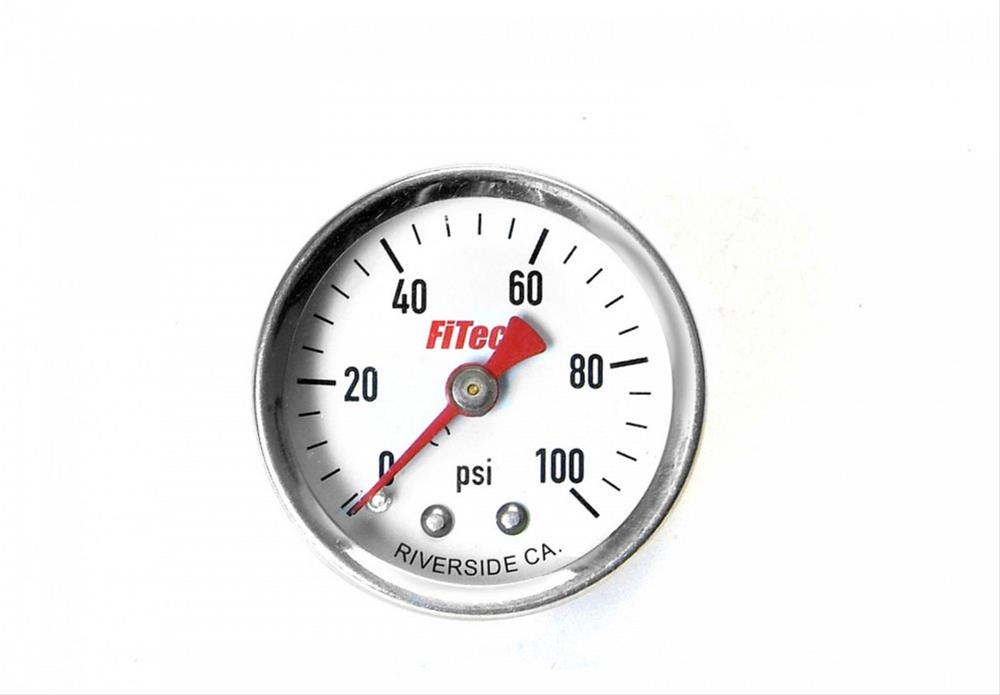 FUEL PRESSURE GAUGE 0100 PSI