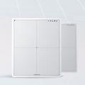 C.P.ZINC/WHITE NYLON NON-LOCK COMPR